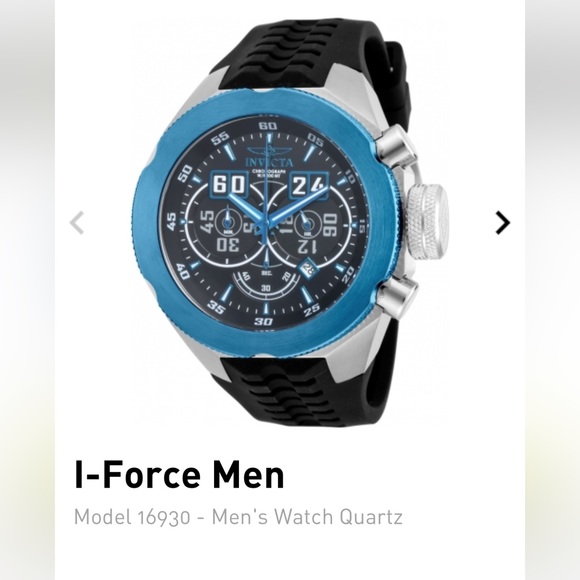 Invicta I Force Mens Quartz Watch-Model #16930 - Picture 2 of 9